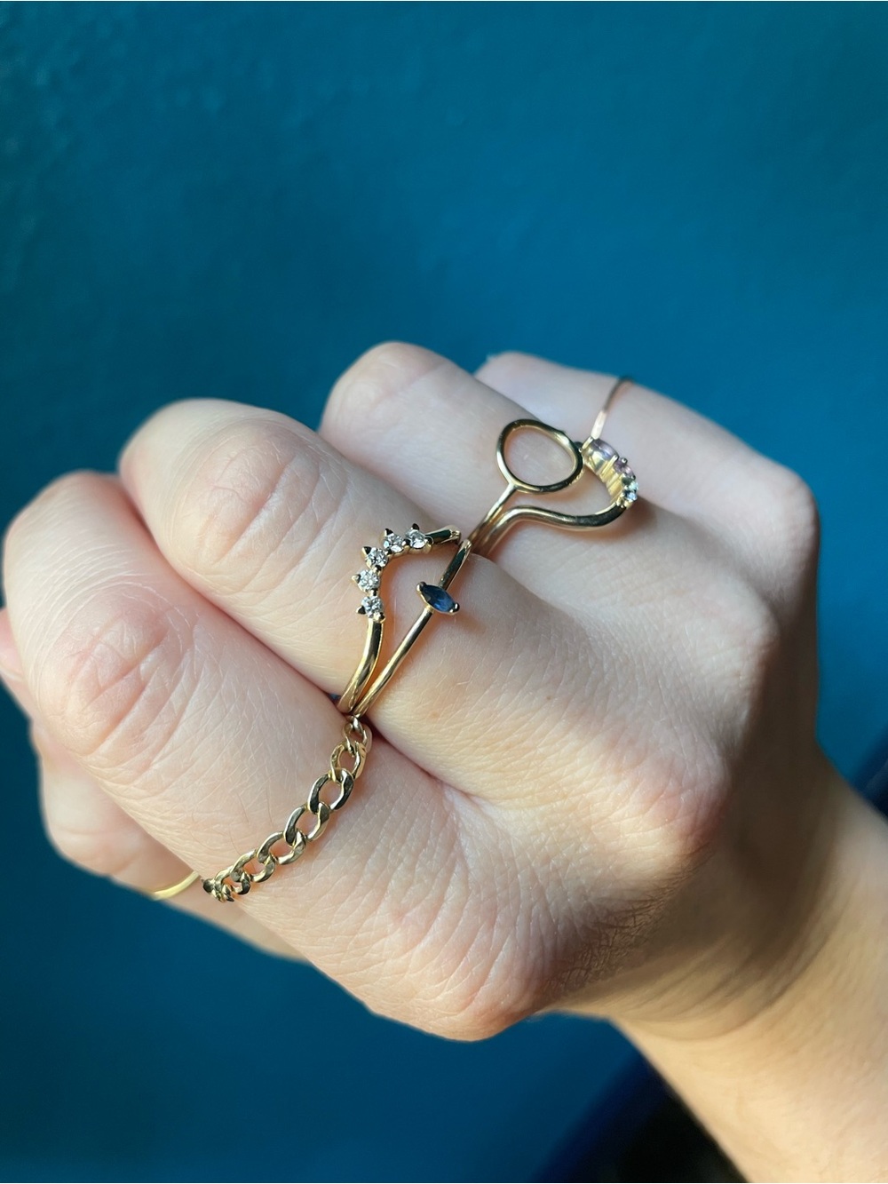 Ken & Dana Contoured Diamond Band